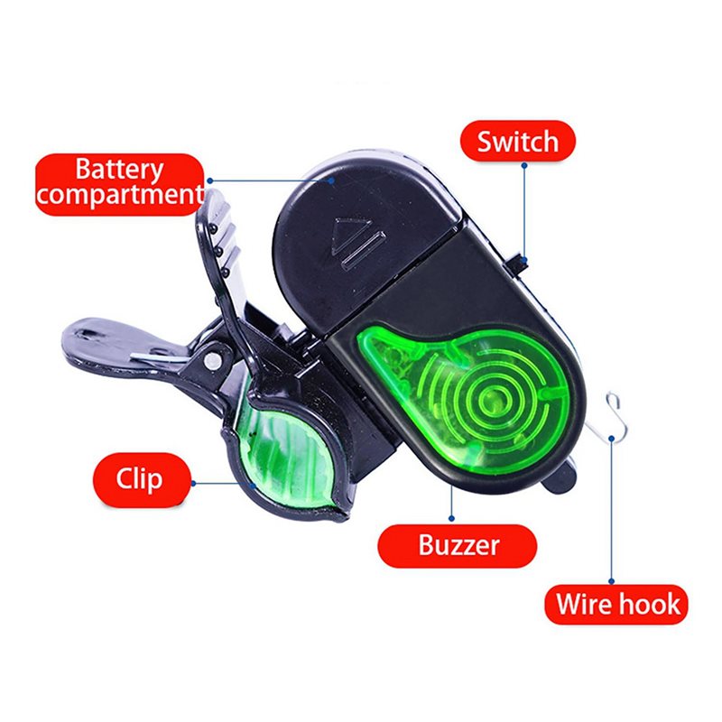 A06F-8PCS Alarm Gigitan Ikan D - Fish Alarm ulasan dan harga
