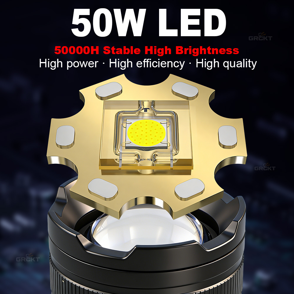 Senter LED 80000CD Paling Kuat - Fishing Light ulasan dan harga